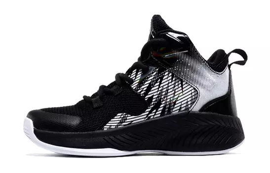 Детские баскетбольные кроссовки GS High-top Black Peak