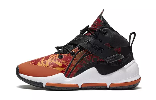 Детские баскетбольные кроссовки GS High-top Orange Lining Young
