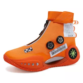 Детские баскетбольные кроссовки GS High-top Saint Waters Three Point Waters, черный/розовый