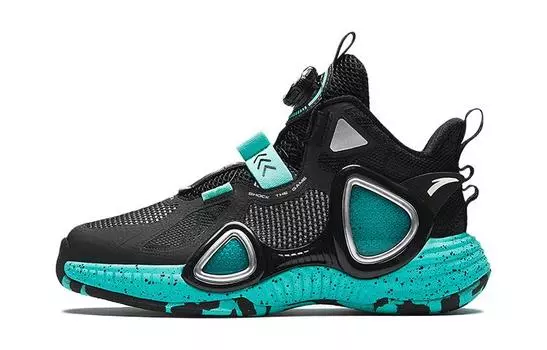 Детские баскетбольные кроссовки GS Low-top Green Anta Kids, зеленый