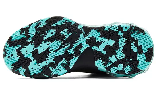 Детские баскетбольные кроссовки GS Low-top Green Peak, черный