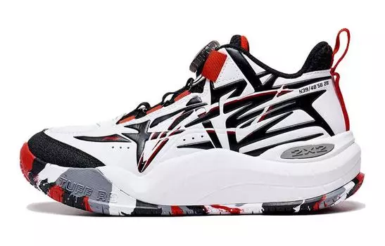 Детские баскетбольные кроссовки GS Low-top Standard White Black Lining Young, черный