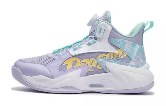 Детские баскетбольные кроссовки GS Low-top Snow Bruised/Белые Xtep, белый