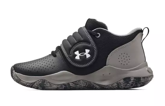 Детские баскетбольные кроссовки GS Low-top Black/Grey Under Armour