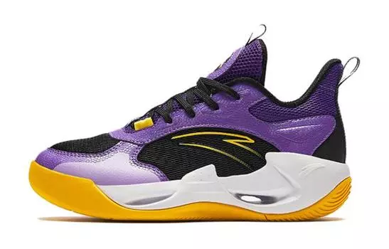 Детские баскетбольные кроссовки GS Low-top Purple Anta Kids, фиолетовый