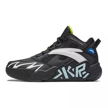 Детские баскетбольные кроссовки GS Mid-top Black/ANTA White/Medium Blue Anta Kids