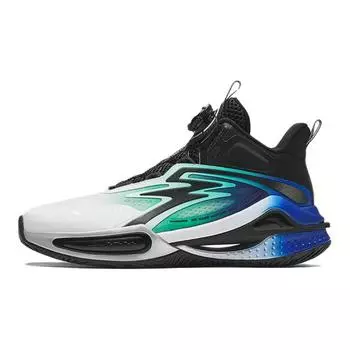Детские баскетбольные кроссовки GS Mid-top ANTA Белый / Флуоресцентный аквазеленый / Черный Anta Kids