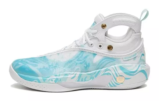 Детские баскетбольные кроссовки GS Mid-top Glacier Blue Anta Kids, синий