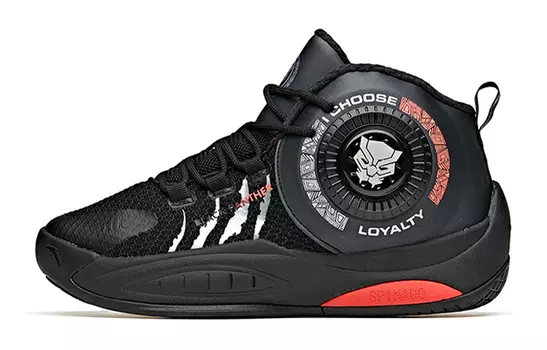 Детские баскетбольные кроссовки GS Mid-top Black/Silver Anta Kids