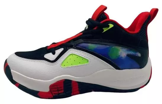 Детские баскетбольные кроссовки GS Mid-top черные/белые Anta Kids