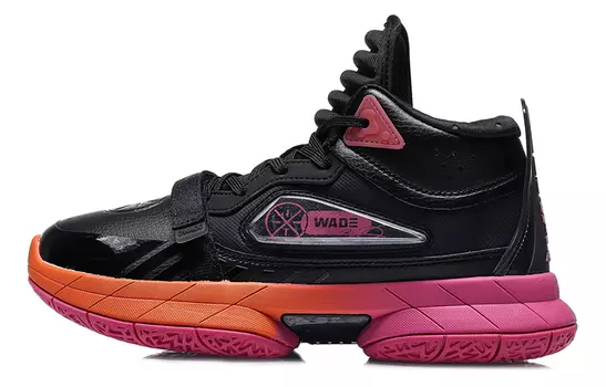 Детские баскетбольные кроссовки GS Mid-top Black Lining Young