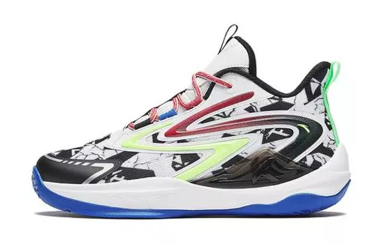 Детские баскетбольные кроссовки GS Mid-top Белые/серые/черные Anta Kids, белый/серый/черный