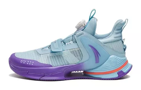 Детские баскетбольные кроссовки GS Mid-top Синие/фиолетовые Anta Kids