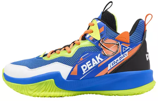 Детские баскетбольные кроссовки GS Mid-top Royal Peak, цвет Royal