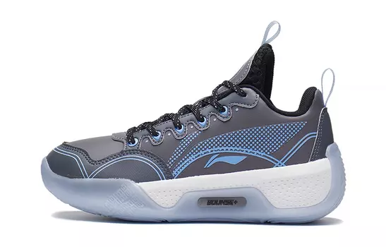 Детские баскетбольные кроссовки GS Mid-top Shadow Grey/Thunderstorm Gray Lining Young