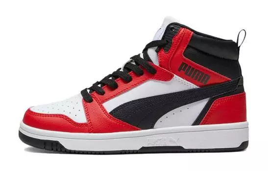 Детские баскетбольные кроссовки GS Puma, темно-красный/белый/черный