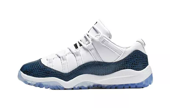 Кроссовки Jordan 11 Retro Low Snake Navy 2019 PS