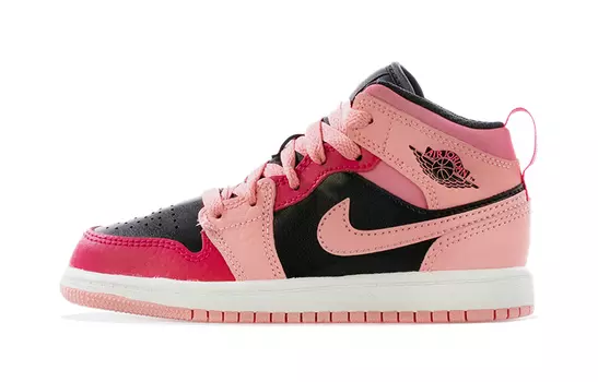 Кроссовки Jordan 1 Mid PS Coral Chalk