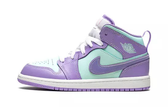 Кроссовки Jordan 1 Mid PS Purple Pulse Glacier Blue