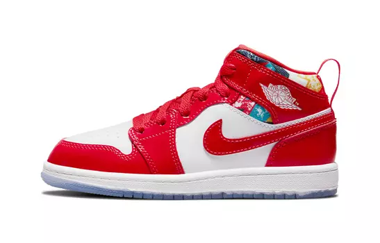 Кроссовки Jordan 1 Mid SE PS Barcelona Sweater