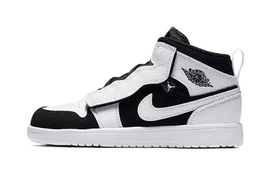 Кроссовки Jordan 1 Mid Alt White Black PS