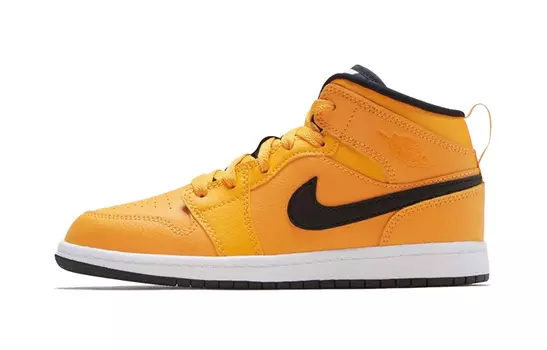 Кроссовки Jordan 1 Mid PS University Gold