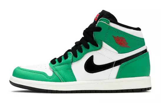 Кроссовки Jordan 1 Retro High OG PS Lucky Green