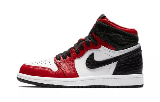 Кроссовки Jordan 1 Retro High Satin Snake Chicago PS