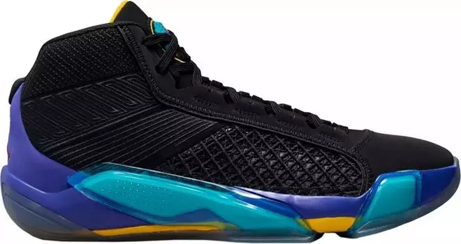 Детские баскетбольные кроссовки Jordan Air Jordan XXXVIII для начальной школы, красный/фиолетовый