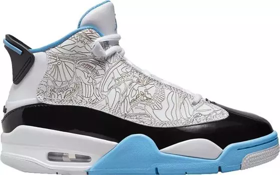 Детские баскетбольные кроссовки Jordan для начальной школы Dub Zero, мультиколор