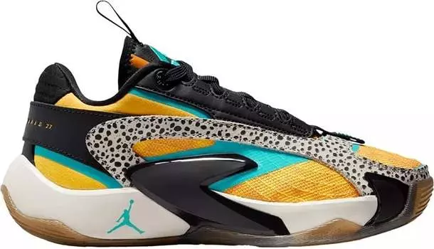 Детские баскетбольные кроссовки Jordan для начальной школы Luka 2, коричневый/оранжевый