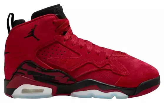 Детские баскетбольные кроссовки Jordan Jumpman MVP для начальной школы, красный/черный/белый