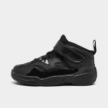 Детские баскетбольные кроссовки Jordan Jumpman Two Trey для малышей, черный