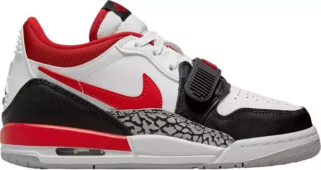 Детские баскетбольные кроссовки Jordan Legacy 312 Low для начальной школы, мультиколор