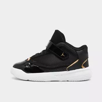 Детские баскетбольные кроссовки Jordan Max Aura 4 для малышей, черный