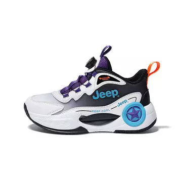 Детские баскетбольные кроссовки Kids Low-top Purple Jeep, фиолетовый