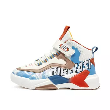 Детские баскетбольные кроссовки Kids Low-top Big Wasp, фиолетовый