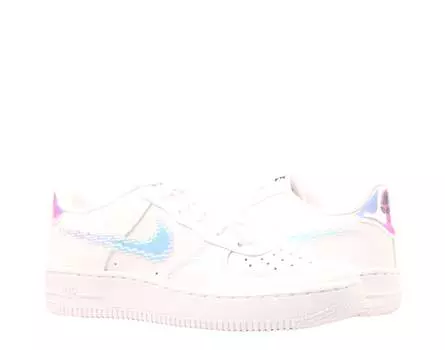 Детские баскетбольные кроссовки Nike Air Force 1 LV8 (GS) для больших размеров, белый