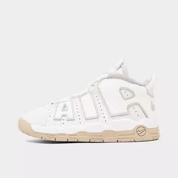 Детские баскетбольные кроссовки Nike Air More Uptempo для малышей, белый