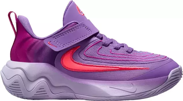 Детские баскетбольные кроссовки Nike Preschool Immortality 4, цвет Black/Raspberry