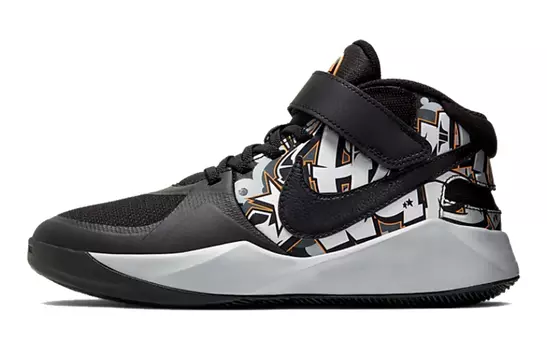 Детские баскетбольные кроссовки Nike Team Hustle D 9 FlyEase Kids