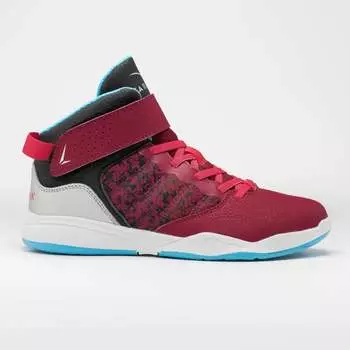 Детские баскетбольные кроссовки - SE100 бордовый TARMAK, цвет rot