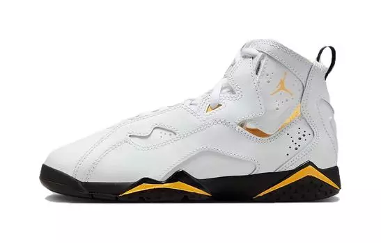 Детские баскетбольные кроссовки True Flight PS High-top белого цвета Jordan, белый