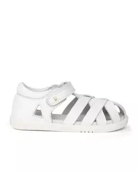 Детские белые кожаные сандалии Bobux Bobux, белый
