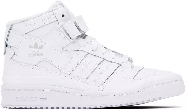 Детские белые кроссовки Forum Mid Big Kids adidas Kids