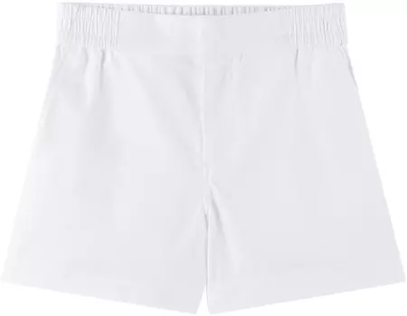 Детские белые шорты Horseferry Белые Burberry
