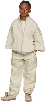 Детские бежевые спортивные штаны Essentials