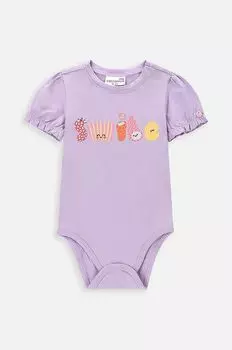 Детские боди Coccodrillo, фиолетовый