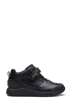 Детские ботильоны Multi Fit Steggy со стопором Clarks, черный