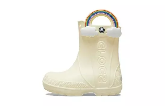 Детские ботинки Crocs Kids, Pale Yellow